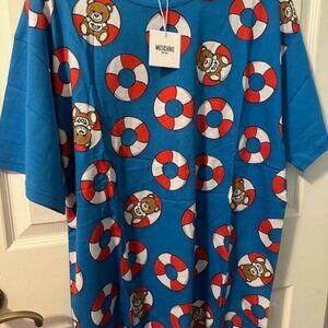 Moschino swim t-shirt, size M, new with tags